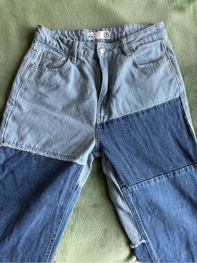 Garage Patchwork Mom Jeans Size 5